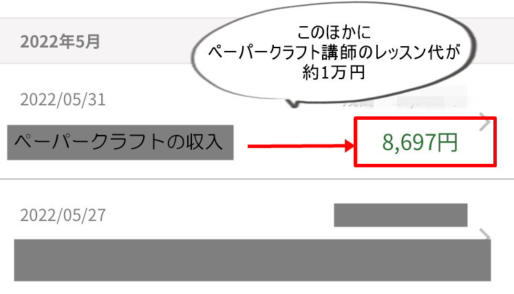 副業の明細